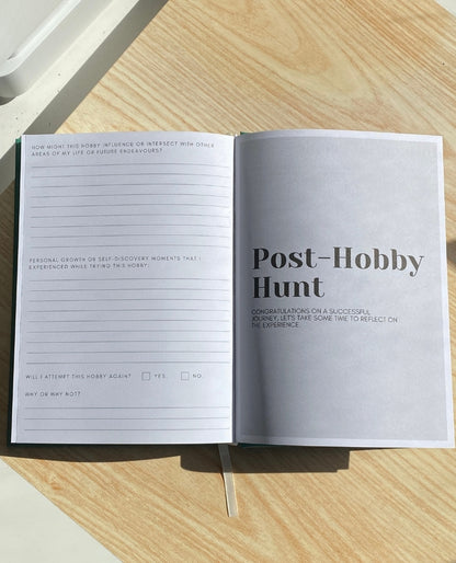 Hobby Hunt Journal