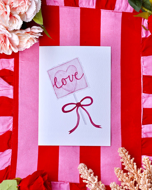 Love Sucks - A5 Art Print