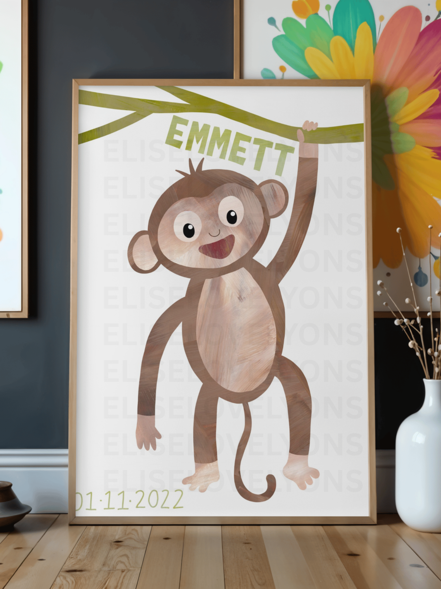 Personalised Character Wall Art – Digital Download